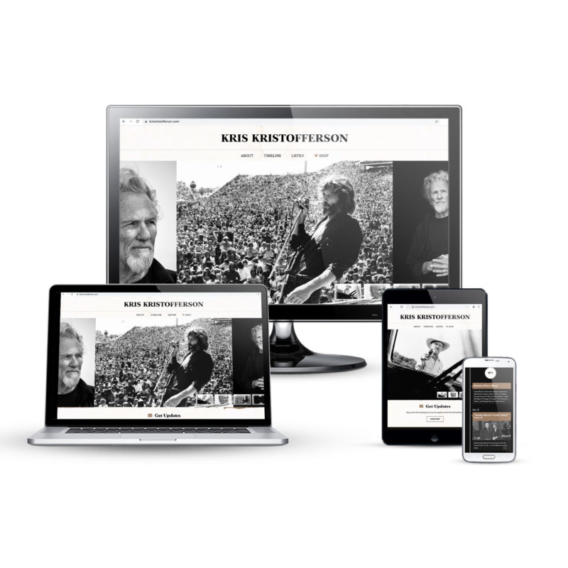 Kris Kristofferson website